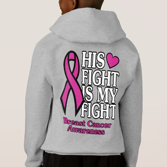 Son combat...Cancer du sein (Dos)