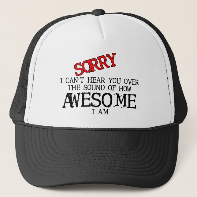 Son de Chapeau Drôle Incroyable Casquette Humour (Devant)