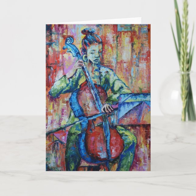 Son et musique II - Carte de voeux (Devant)