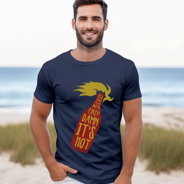 Son explosion avec T-shirt de feu (Créateur téléchargé)