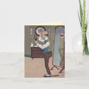 Son Humour d'anniversaire Comic Bald Bald carte Vi