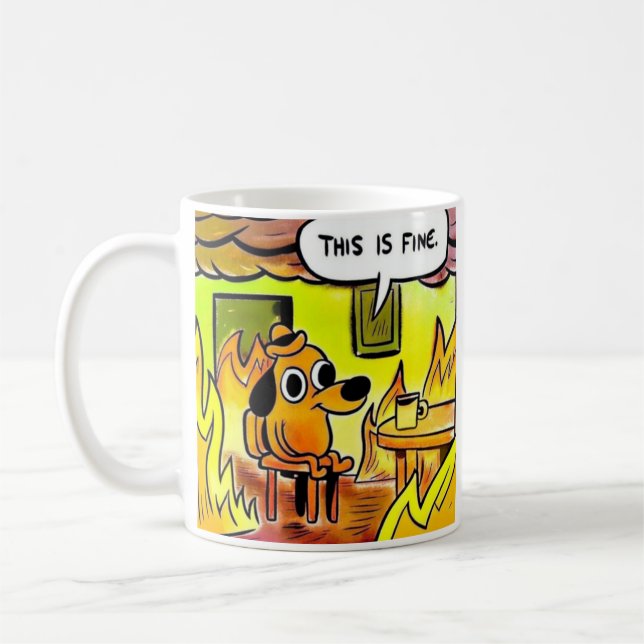 Son Im Fin Tout, Est Belle Mug 11oz / 15 (Gauche)