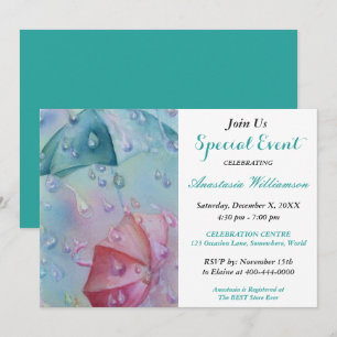 SON INVITATION D'ÉVÉNEMENT DE FÊTE DE TEMPS DE DOU