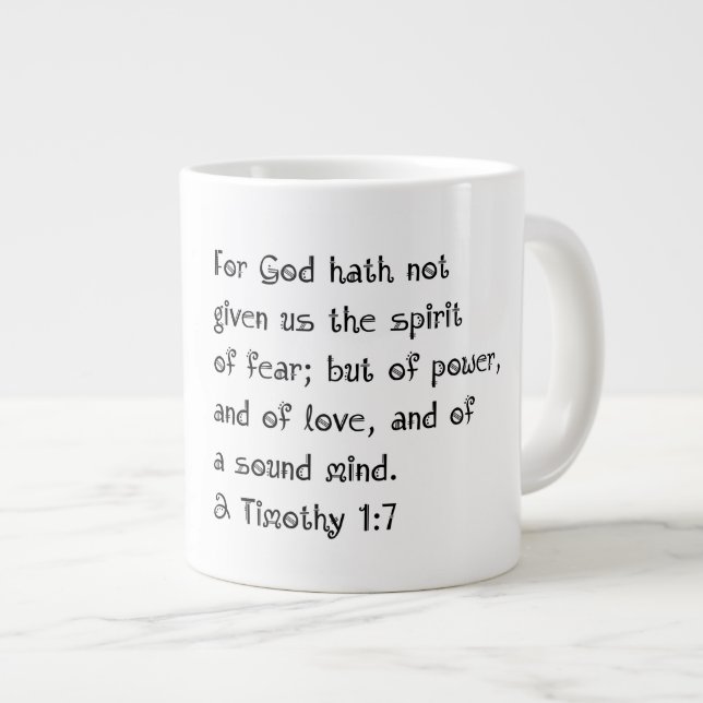 Son - Jumbo Mug (Devant droit)