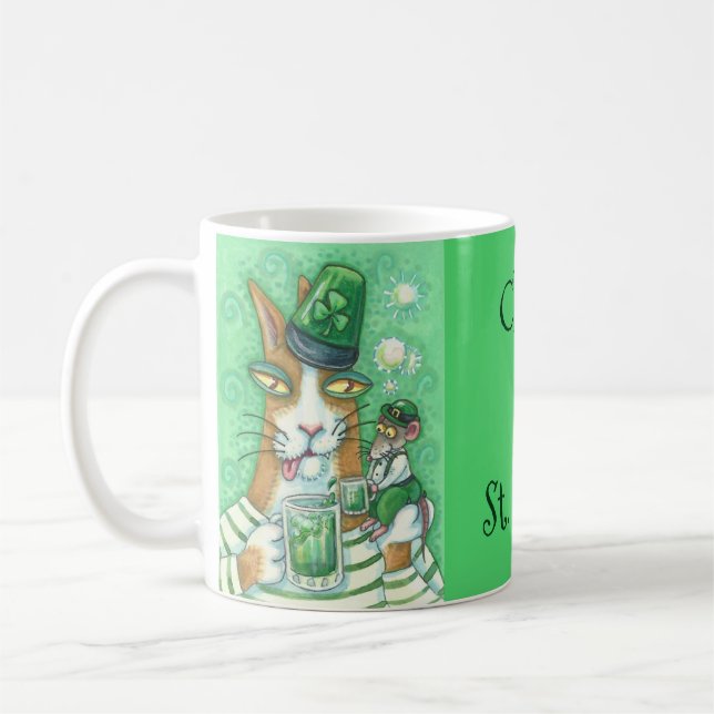Son N Fitz Chat Rat ST. PATRICKS DAY MUG (Gauche)