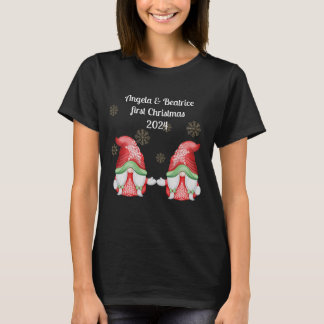 Son premier t-shirt gnome de Noël.