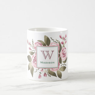 Son Rose préféré Monogram Mug