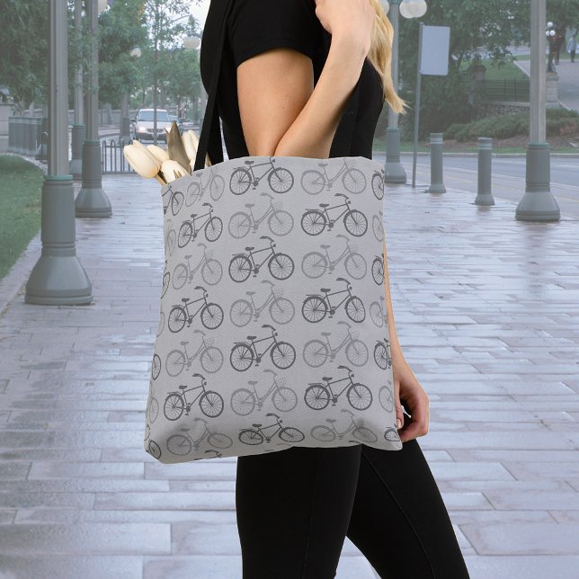Son sac fourre-tout à motif de vélo (Créateur téléchargé)