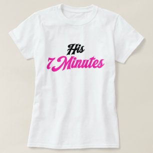 Son T-Shirt 7 Minutes Adorable pour Couple Femme
