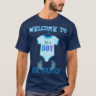 Son T-shirt A Boy Baby Shower tshirt de la fête n
