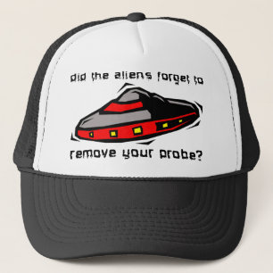 Sonde Alien Chapeau Drôle Casquette Insulte Humour