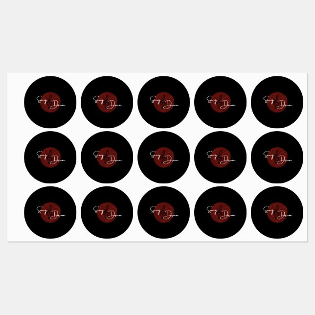 Song_Drum Stickers sous-monde étanches (Feuille)