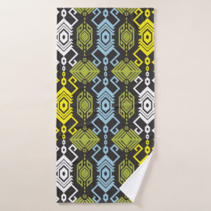 Songket Tenun Geometric Seamless Pattern with Crea