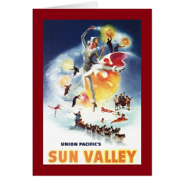 Sonja Henje Montage de l'affiche de Sun Valley (Devant)