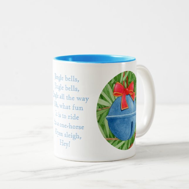 SONNAILLES GRELOTS Mug Blue Two-Tone (Devant droit)