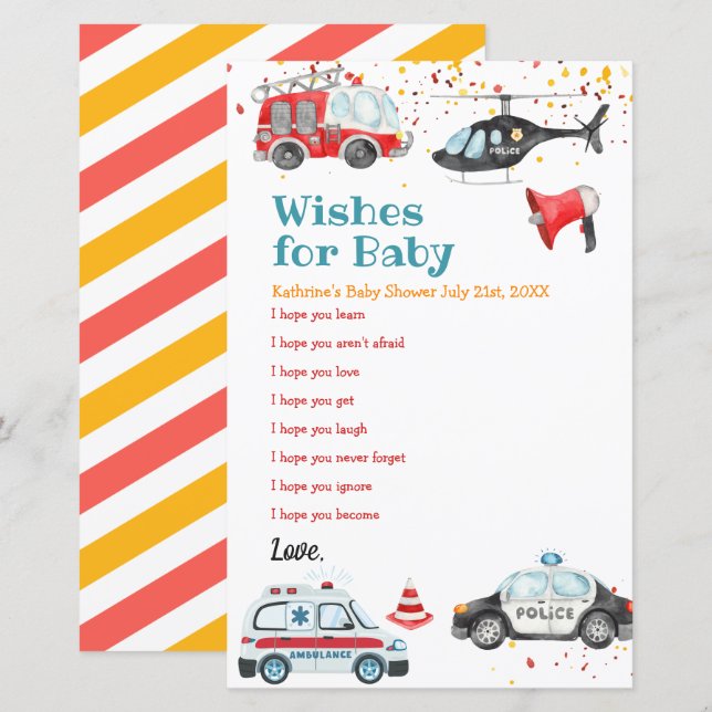 Sonne l'alarme Attrapez votre équipement Voeux pou (Devant / Derrière)