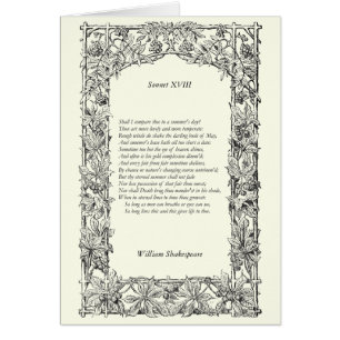 Sonnet de Shakespeare # 18