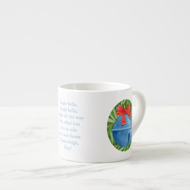 SONNETTE DE NOËL Tasse à expresso (Devant droit)