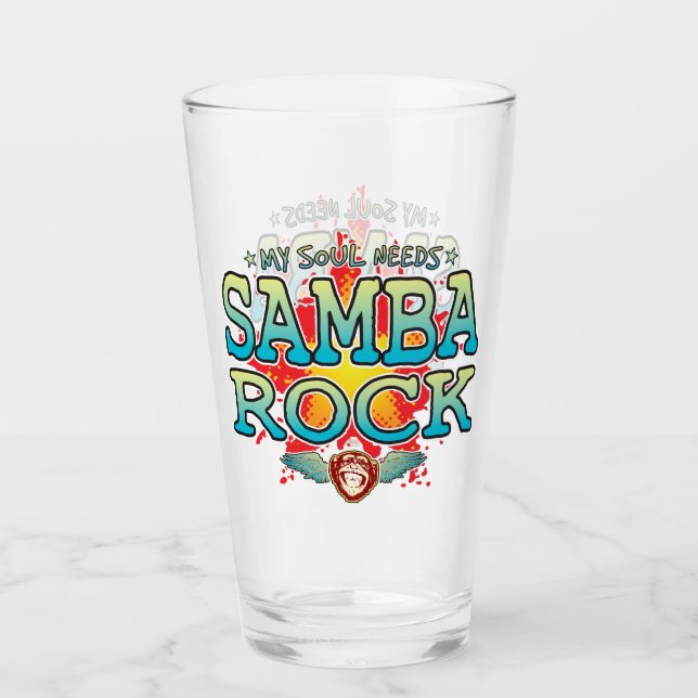 Sonnette en verre Samba Rock (Devant)
