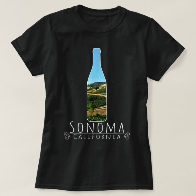 Sonoma produit en Californie - Chemise T-Shirt Pay (Design devant)