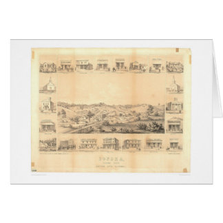 Sonora, carte panoramique 1854 (1647A) de CA - non