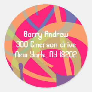 SONS DE LA TORAH RÉPONSE RETOUR autocollants lable