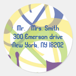 SONS DE LA TORAH RÉPONSE RETOUR autocollants lable