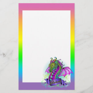 "Sonya" Arc-en-ciel Croire à la papeterie d'art Dr
