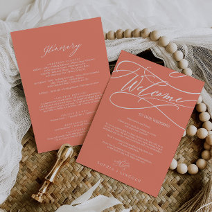 SOPHIA Bright Coral Mariage Bienvenue et itinérair