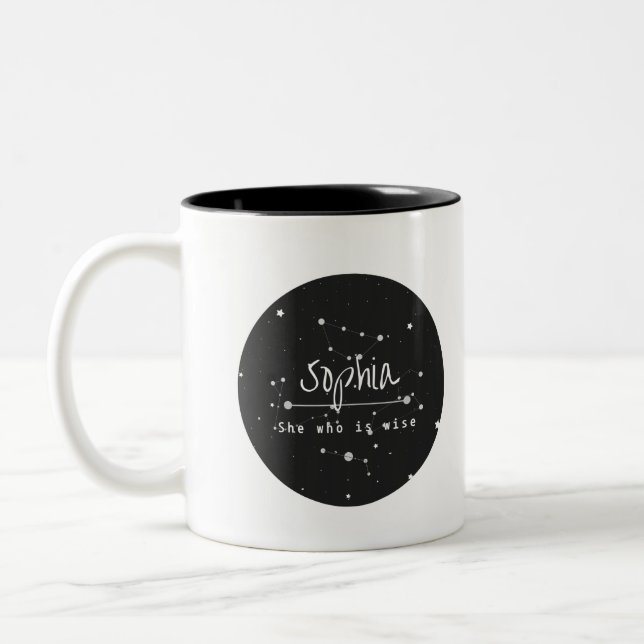 "Sophia"| Nom signifiant Mug (Gauche)