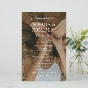 Sophia Photo Programme de mariage moderne