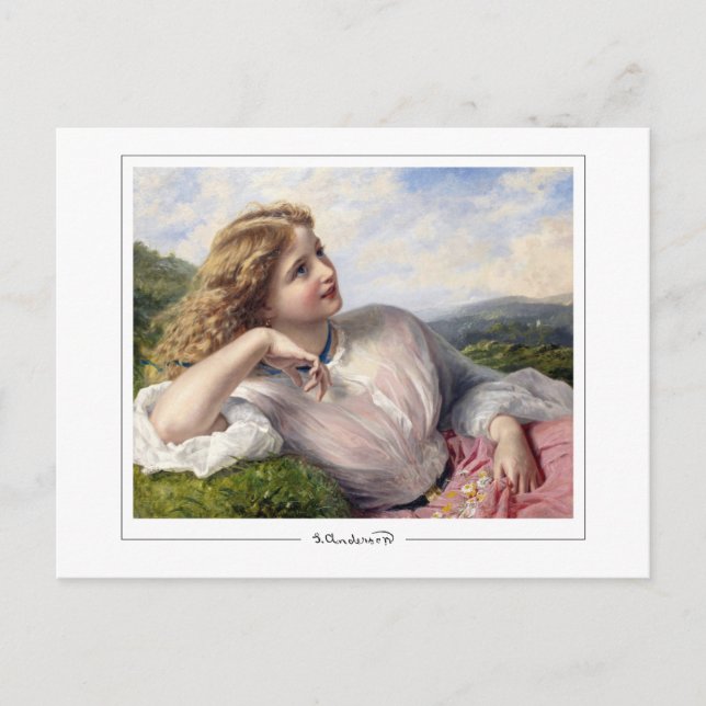 Sophie Gengembre Anderson #8 - Carte postale Art (Devant)