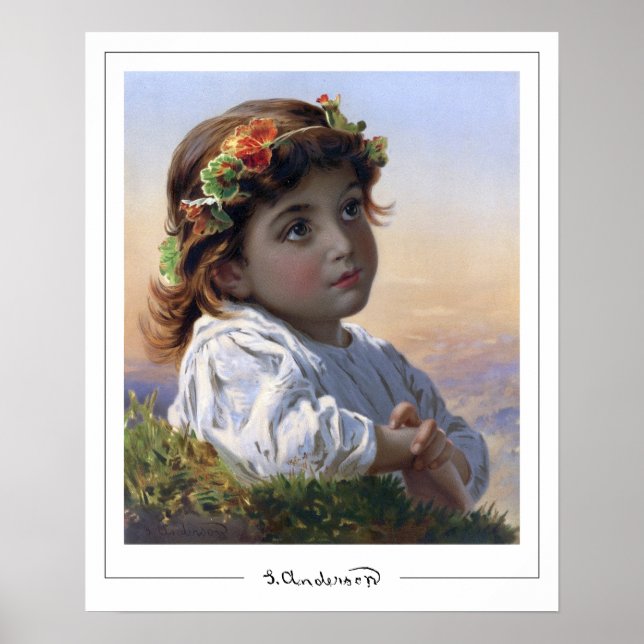 Sophie Gengembre Anderson Affiche d'art Zedign #6 (Devant)