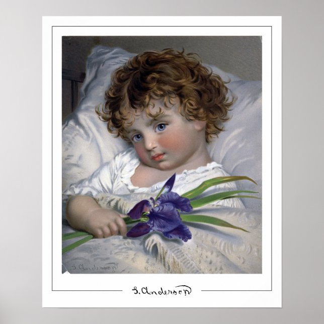 Sophie Gengembre Anderson Affiche Zedign Art #3 (Devant)