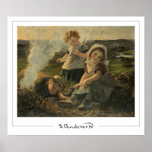 Sophie Gengembre Anderson Affiche Zedign Art #4