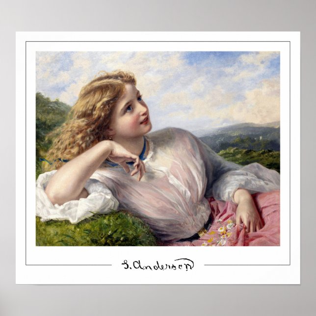 Sophie Gengembre Anderson Zedign affiche d'art #8 (Devant)