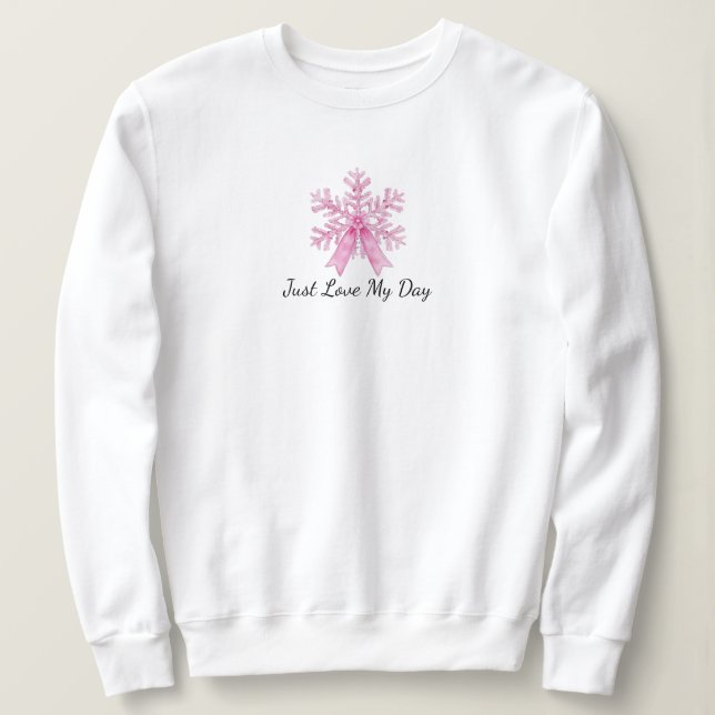 Sophisticated Winter Shirt Women | Sweatshirt (Design devant)