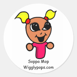 Soppa Mop, Wigglypops.com Sticker