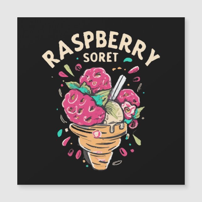 Sorbet de framboise (Devant)