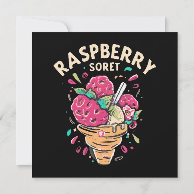 Sorbet de framboise (Devant)