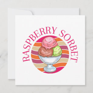 Sorbet de framboise
