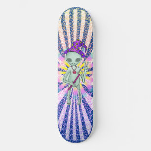Sorcier de la paix alien Skateboard