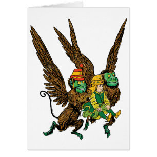 Sorcier vintage de Oz, Dorothy, singes volants mal