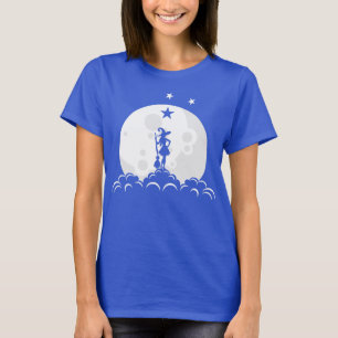 Sorcière avec T-shirt Lune