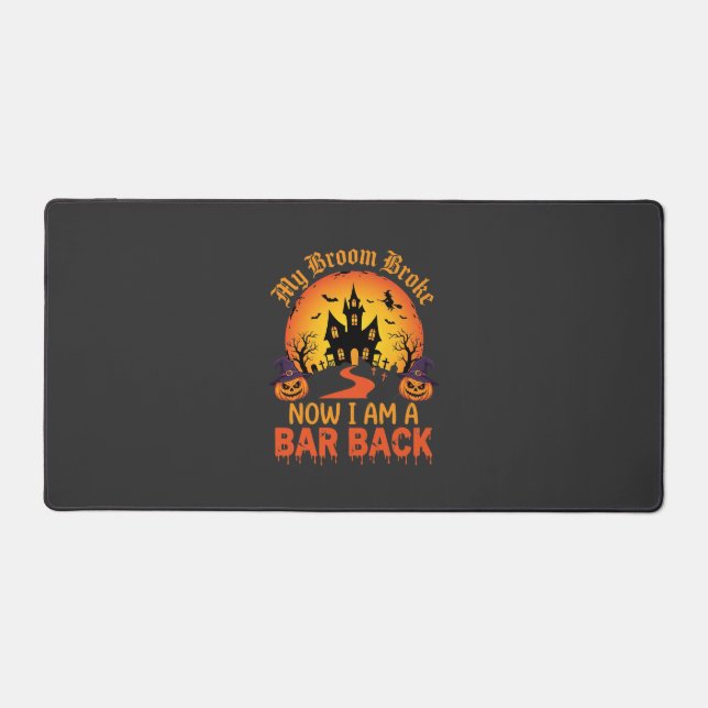 Sorcière de Bar Back Ma Broom S'est Cassée Hallowe (Recto)