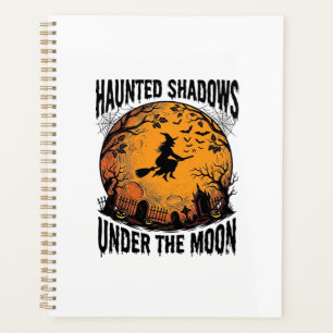 Sorcière de Lune d'Halloween Chemise de Nuit Vinta