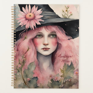 Sorcière de marguerite rose