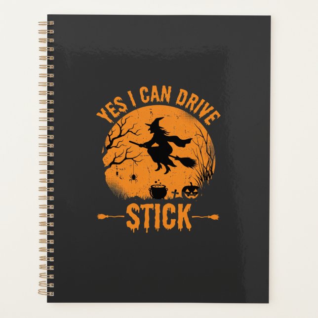 Sorcière d'Halloween Drive Stick Graphique_1 (Devant)