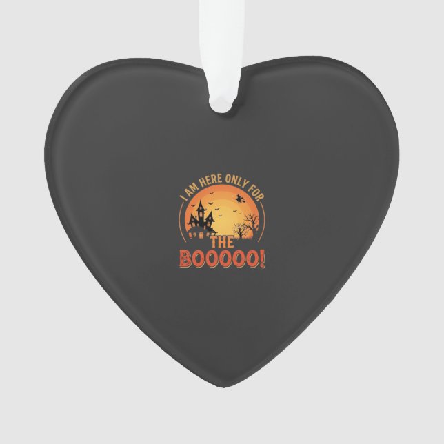 Sorcière d'Halloween Maison hantée Boo Design_1 (devant)