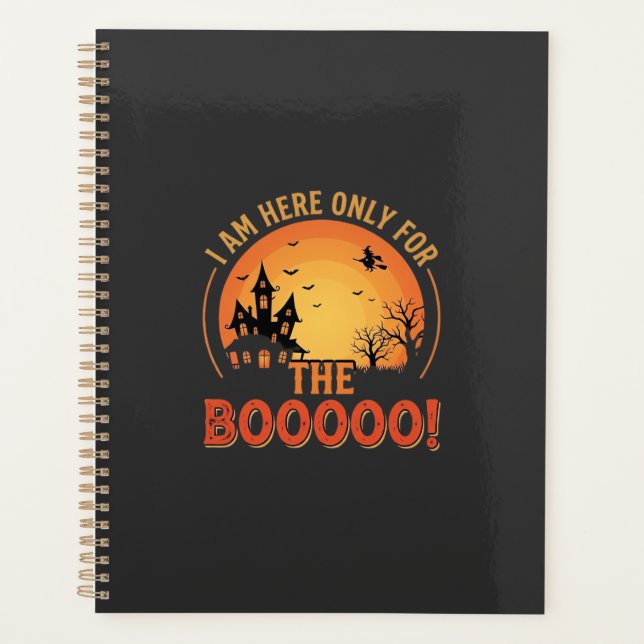 Sorcière d'Halloween Maison Hantée Boo Design_1 (Devant)